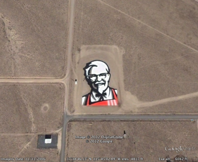 KFC Face from Space Experiential Marketing Activation