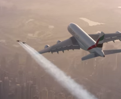 Jet Man in Dubai gets Experiential with Emirates