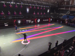 Basketball Mapping and Projection Experiential Marketing Examples 2016