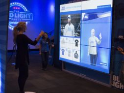 Bud Light Virtual Fitting Room System for Events and Experiential Marketing