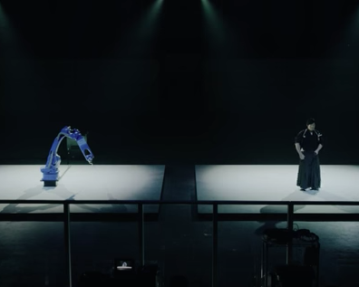 YASKAWA BUSHIDO PROJECT / industrial robot vs sword master