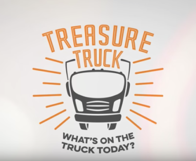 Treasure Truck Experiential Activation and PR Stunt for Amazon