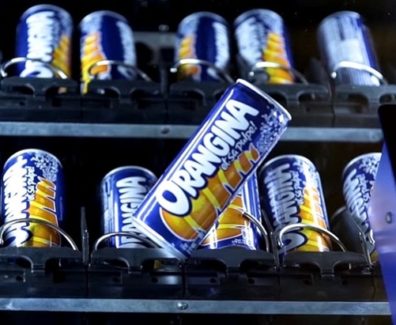 Orangina Experiential Vending Machine