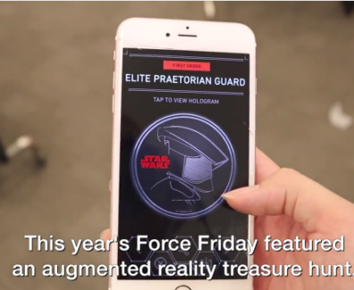 Experiential Marketing and AR activations for Star Wars