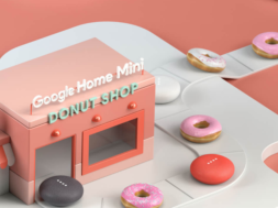 Google Home mini donut shop