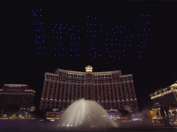 Intel CES 2018 Drone Light Show in Vegas