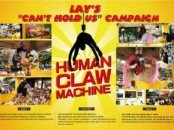 The Lays Human Claw Machine