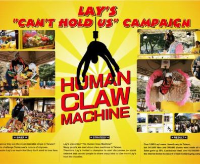 The Lays Human Claw Machine