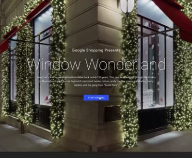 Take a virtual tour of 18 of New York City’s most iconic holiday windows through Window Wonderland. Start walking at: https://windowwonderland.withgoogle.com/