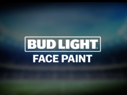 Bud Light Face Paint by Float Hybrid