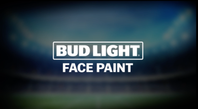 Bud Light Face Paint by Float Hybrid