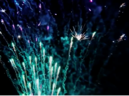 realtime interactive fireworks stunt